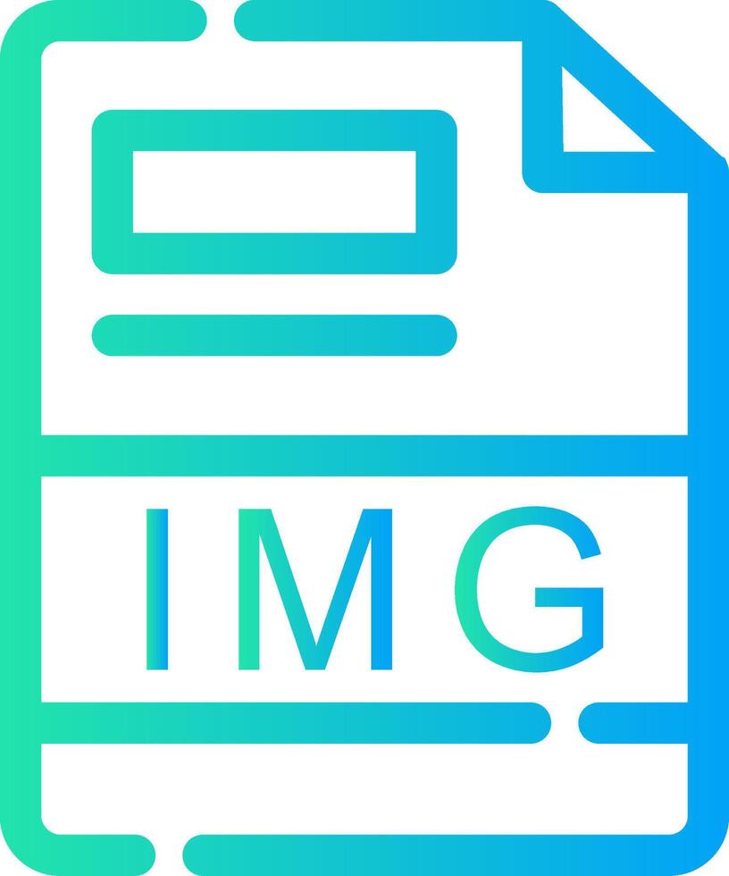 IMG Creative Icon Design vector