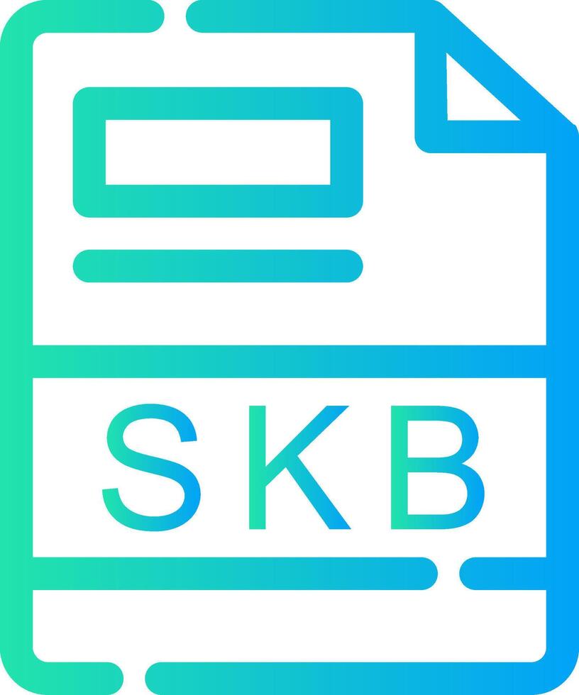 SKB Creative Icon Design vector