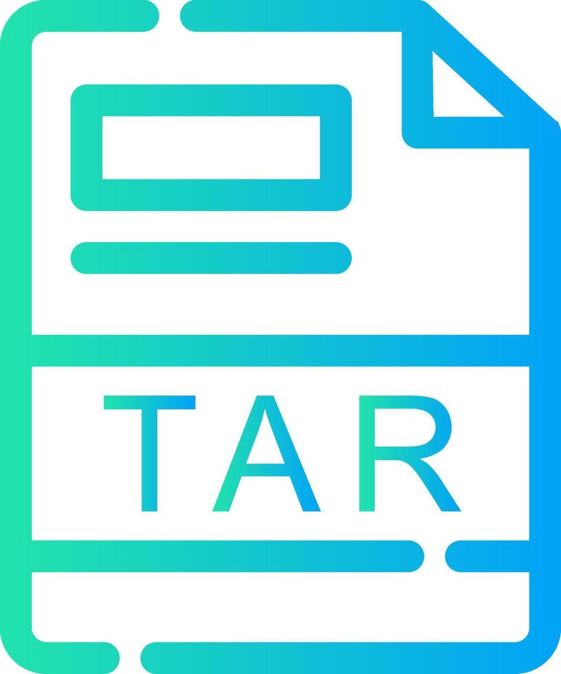 TAR Creative Icon Design vector
