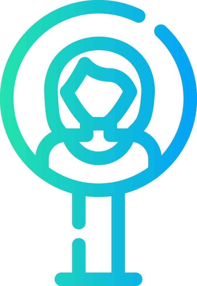 User Placeholder Creative Icon Design vector