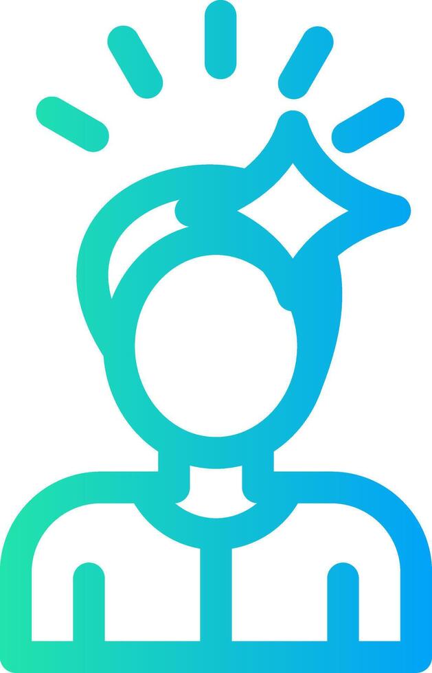 Suffering Creative Icon Design vector
