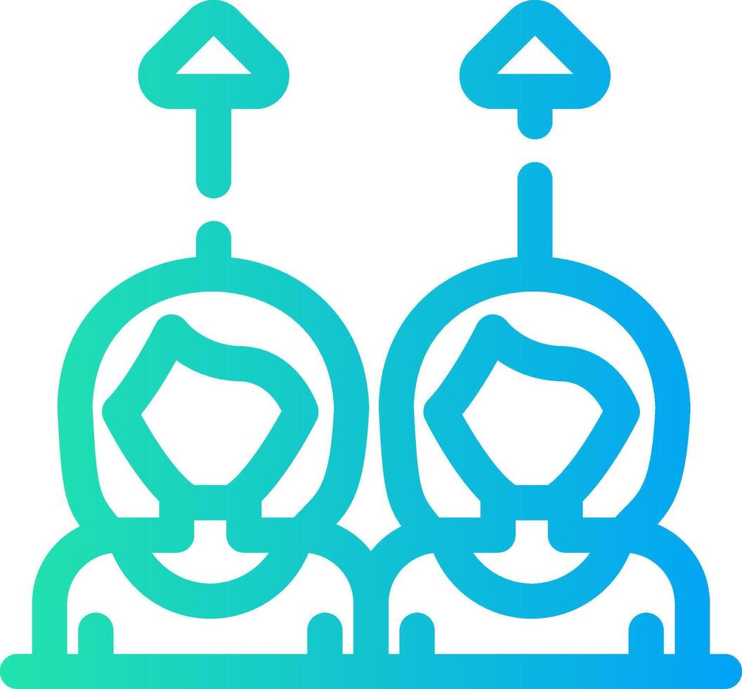 Same Approach Creative Icon Design vector