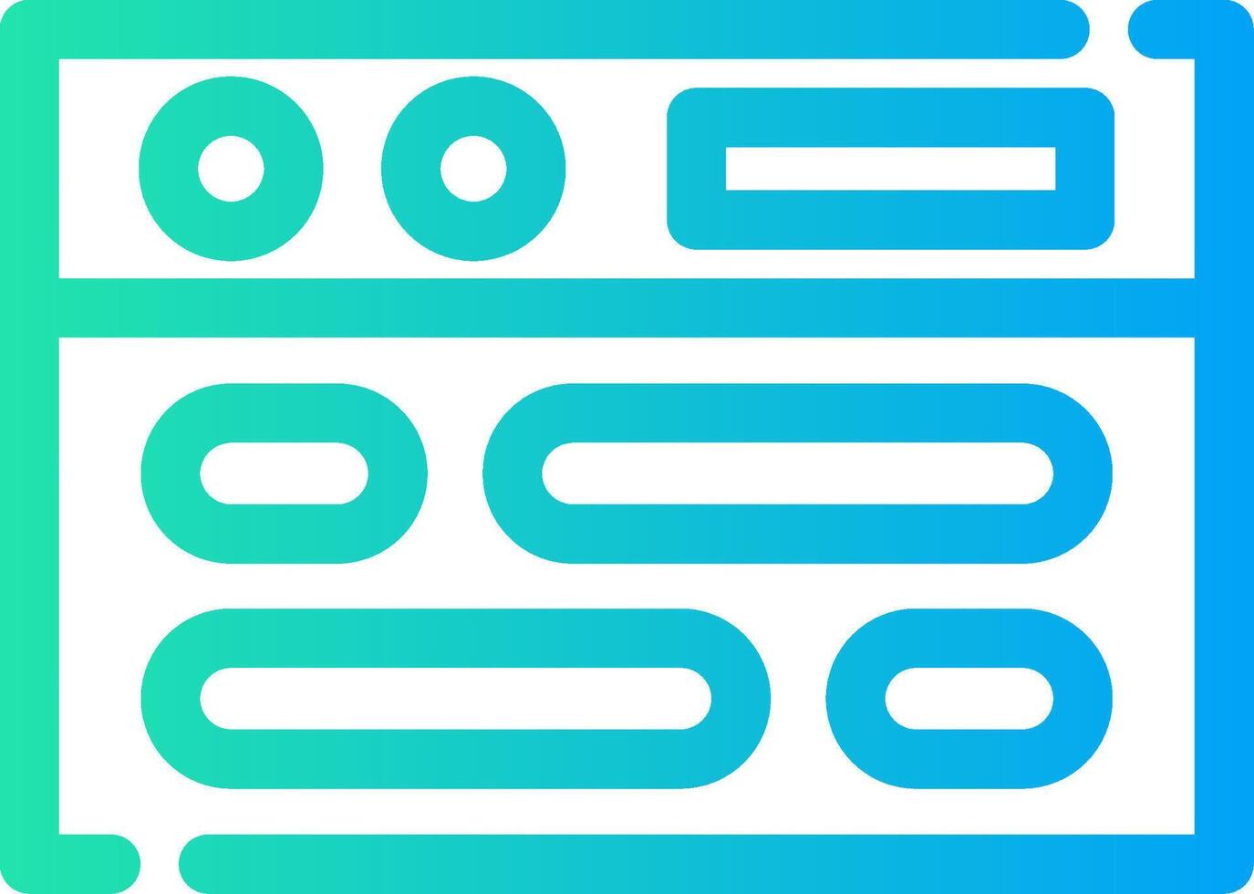 Modal Creative Icon Design vector