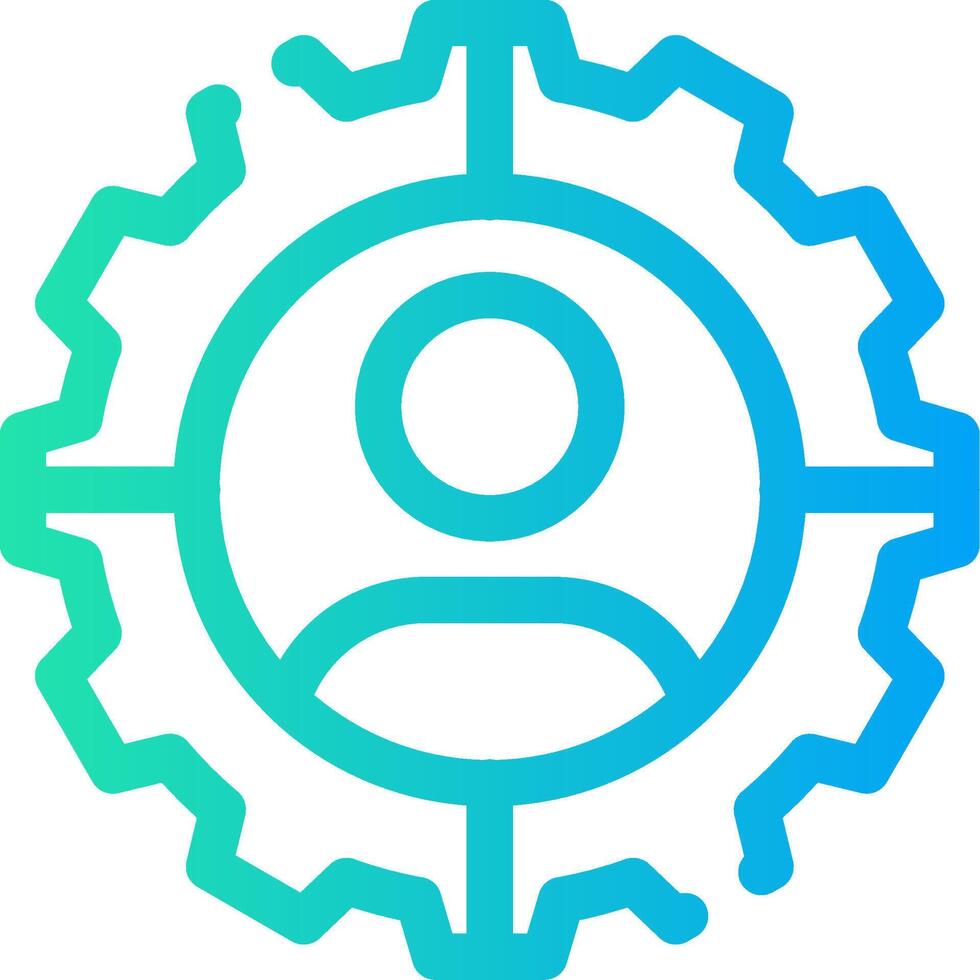Personalization Creative Icon Design vector