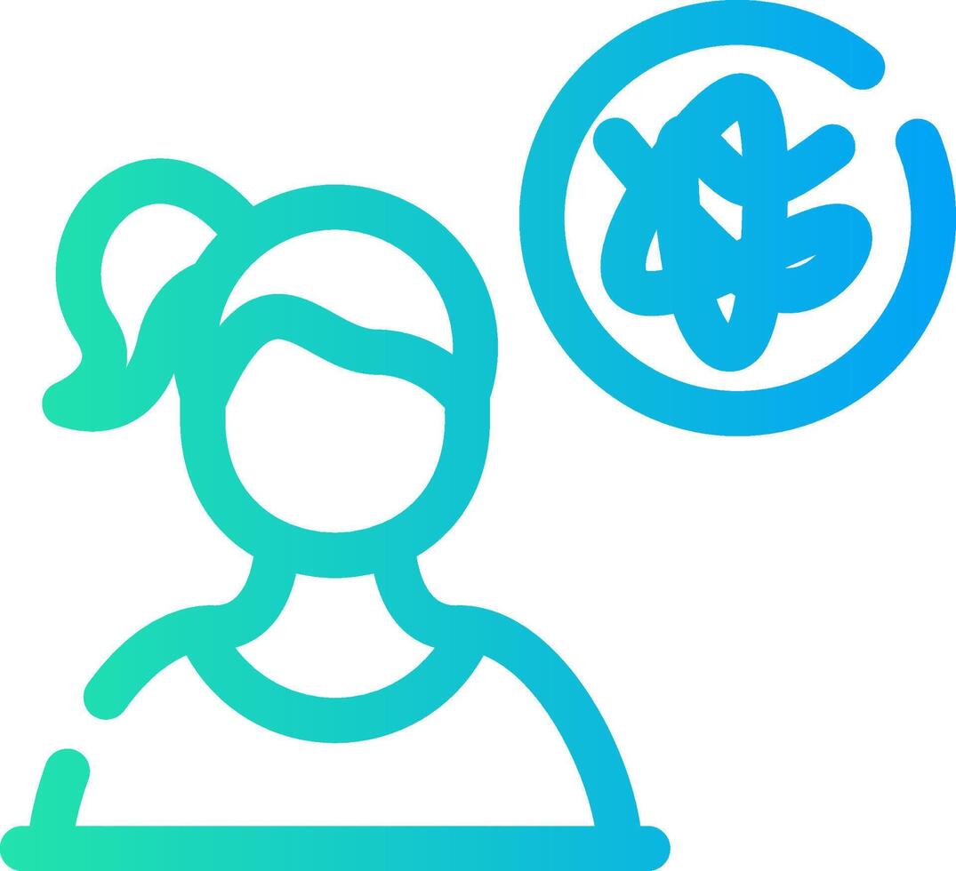 Mess Creative Icon Design vector
