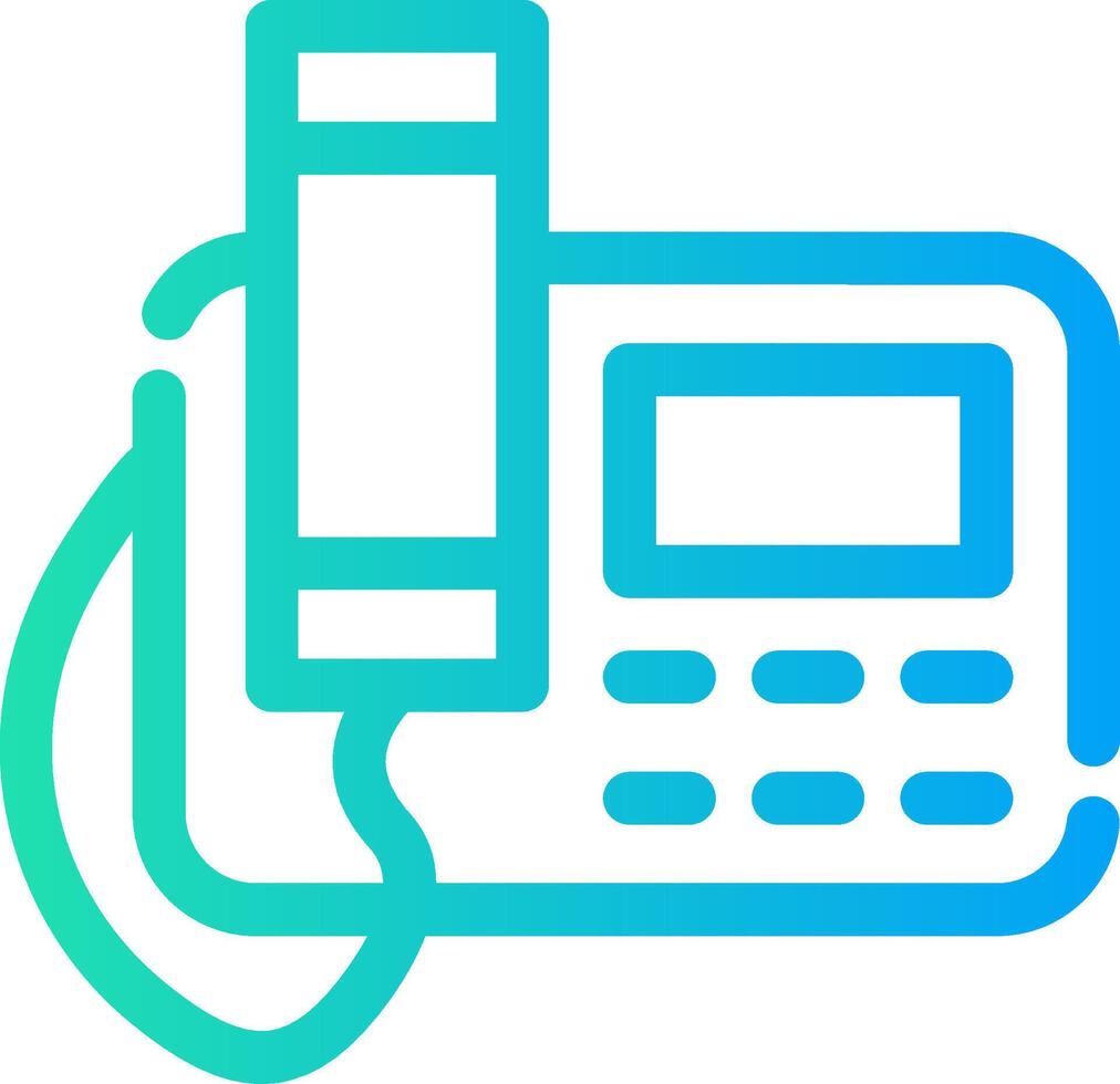 Telephone Creative Icon Design vector