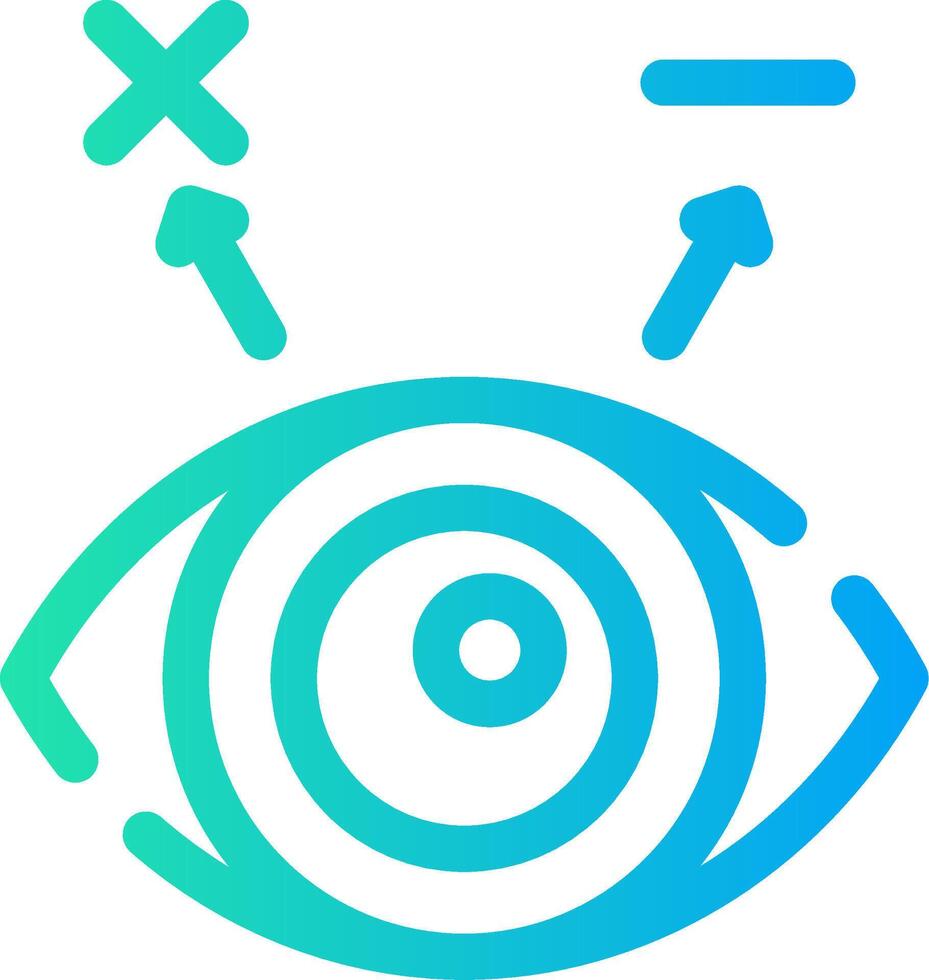 Stereo Vision Creative Icon Design vector