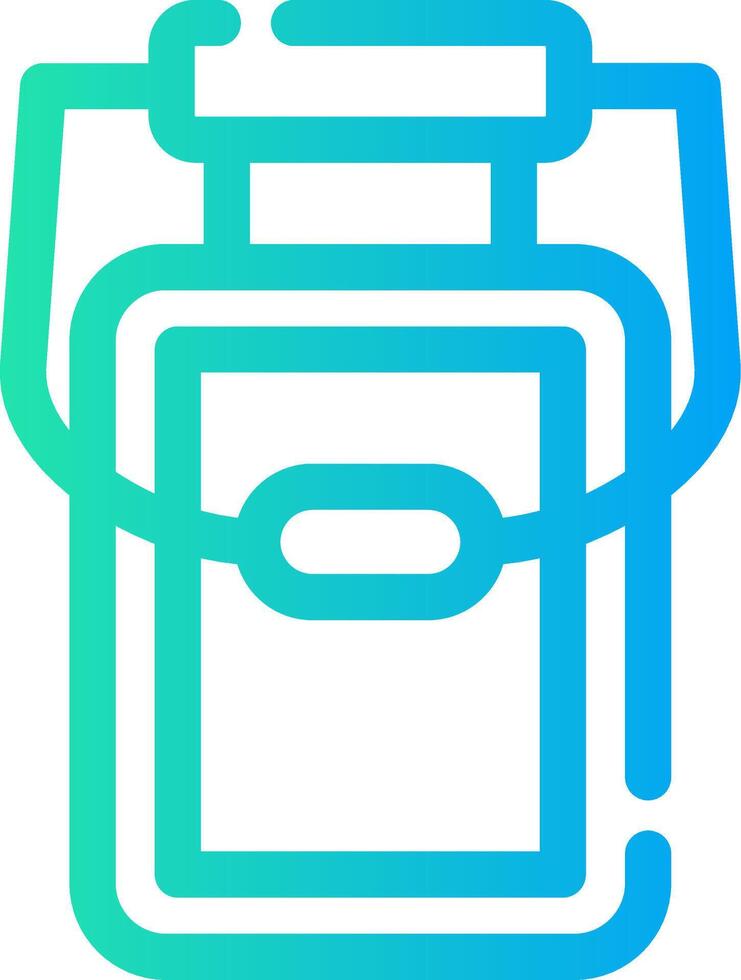 Milk Jar Creative Icon Design vector
