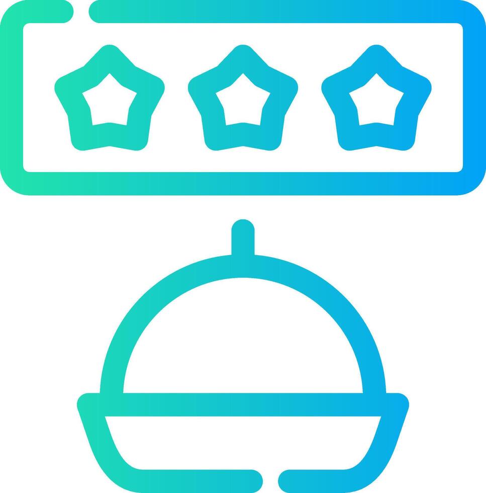 Rate Creative Icon Design vector