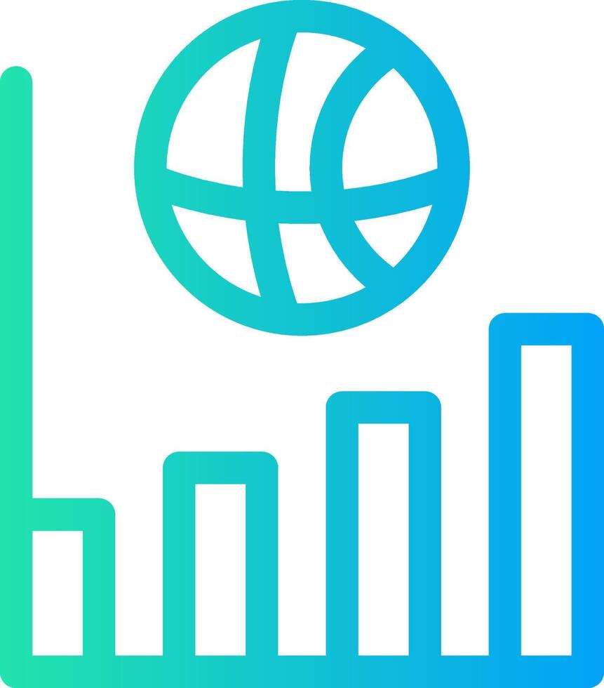 Chart Creative Icon Design vector