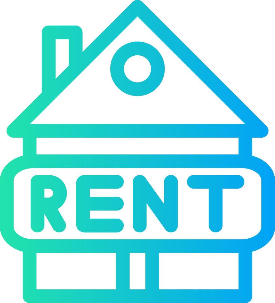 Rent Creative Icon Design vector