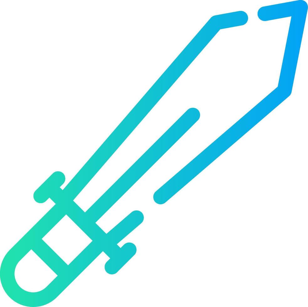 Sword Creative Icon Design vector