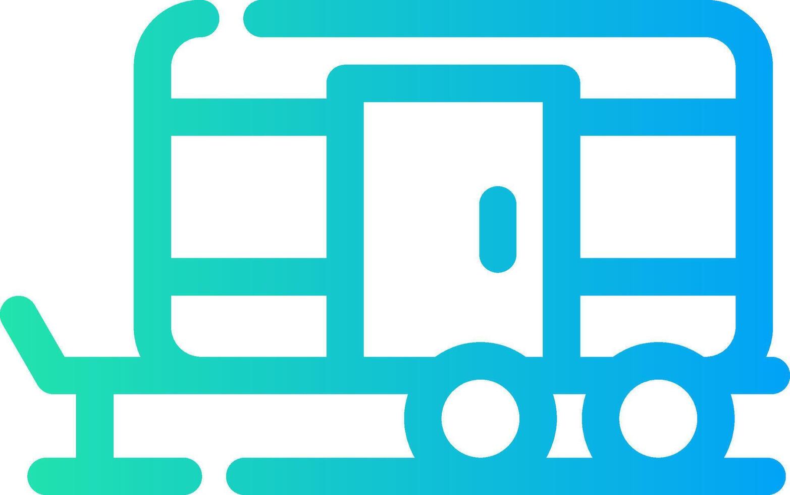 Caravan Creative Icon Design vector