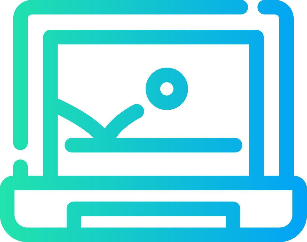 Motion Graphic Creative Icon Design vector