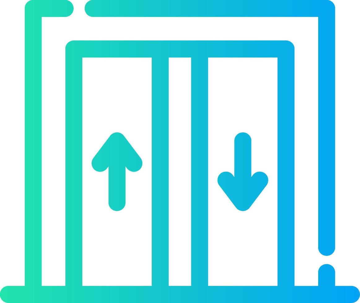 Elevator Creative Icon Design vector