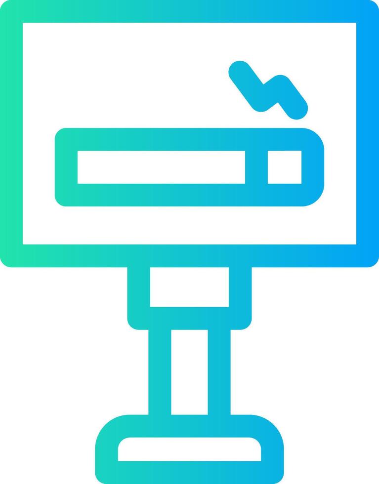 Smoking Area Creative Icon Design vector