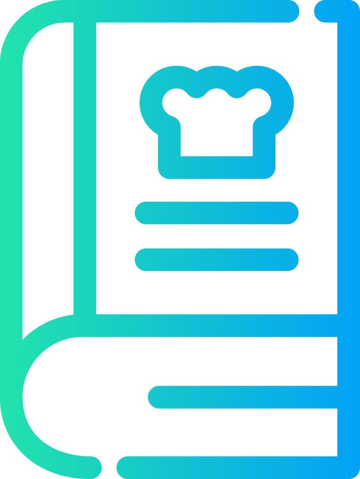 Recipes Creative Icon Design vector