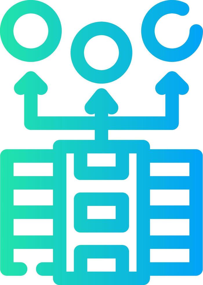 Crowdfunding Creative Icon Design vector