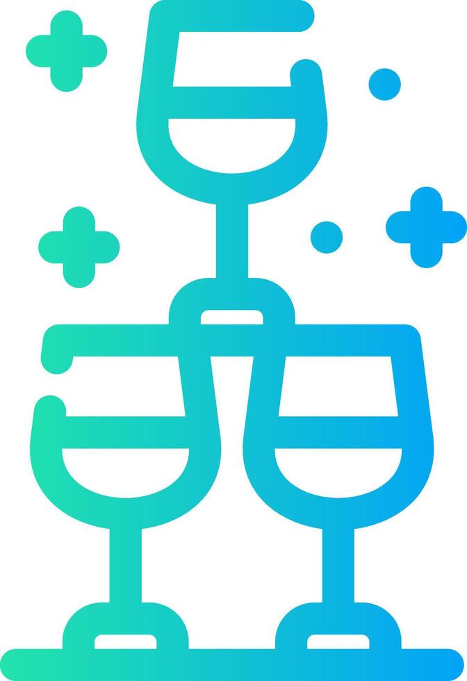 Glass Creative Icon Design vector