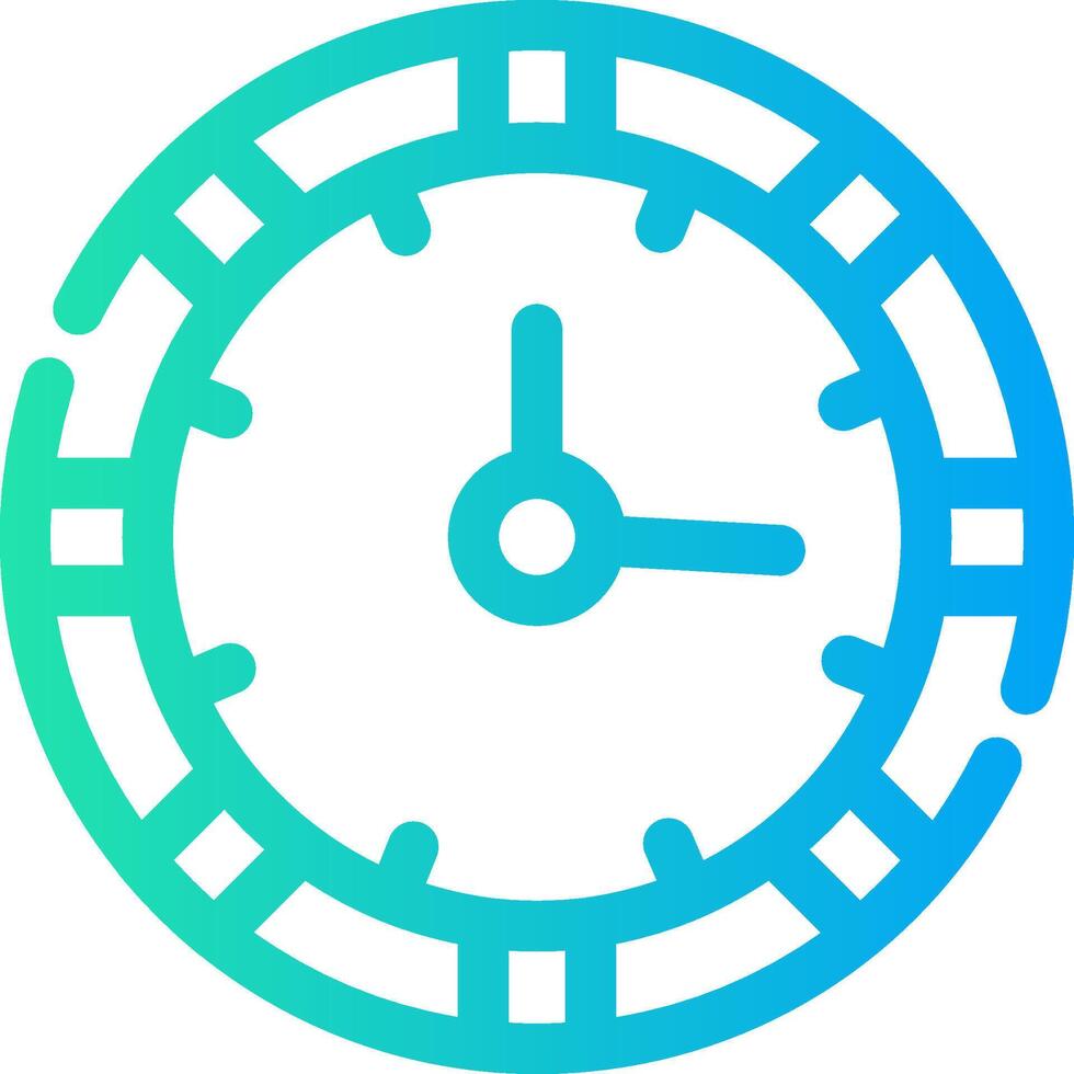 Clock Creative Icon Design vector