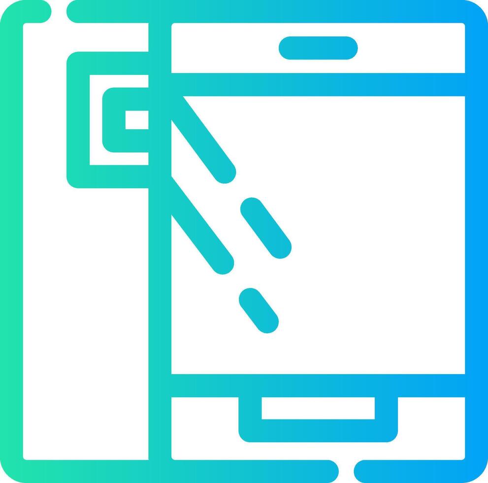Phone Creative Icon Design vector