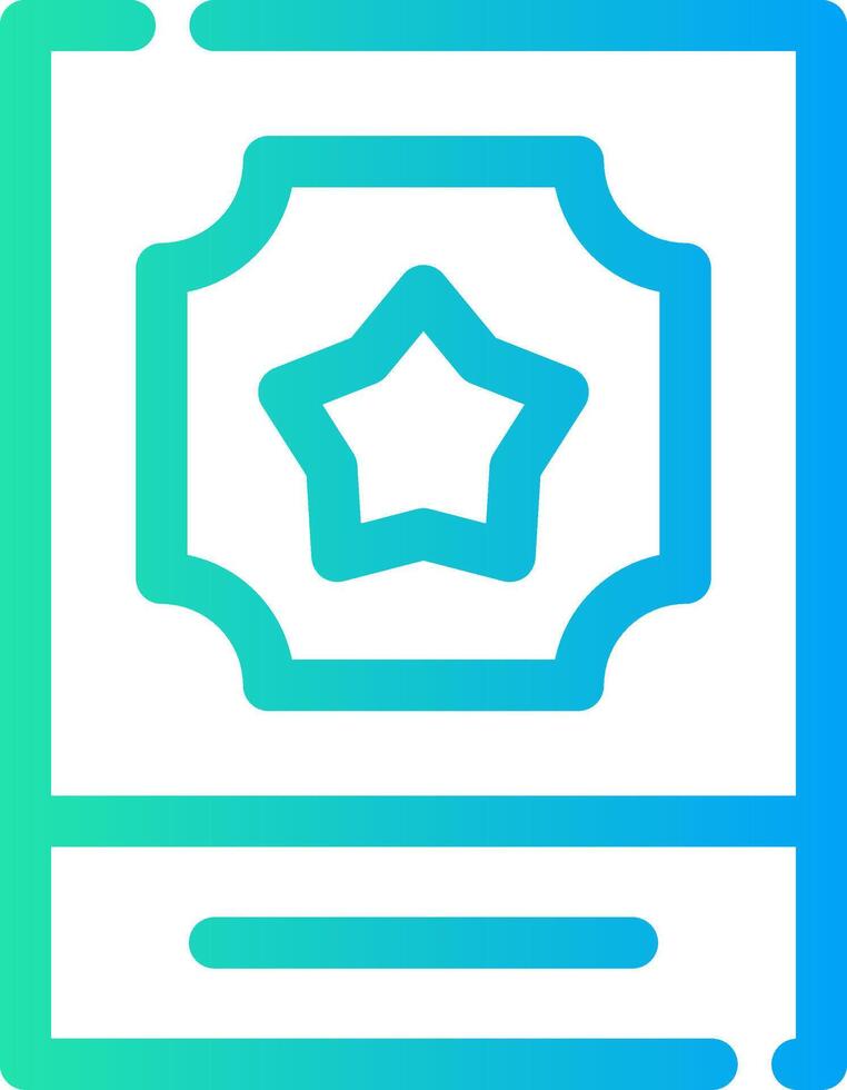 Party Card Creative Icon Design vector