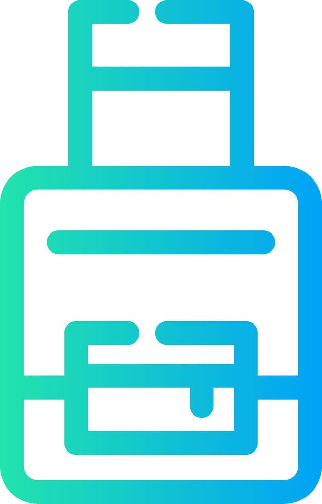 Luggage Creative Icon Design vector