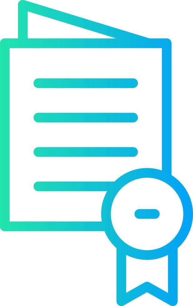 Certificate Creative Icon Design vector