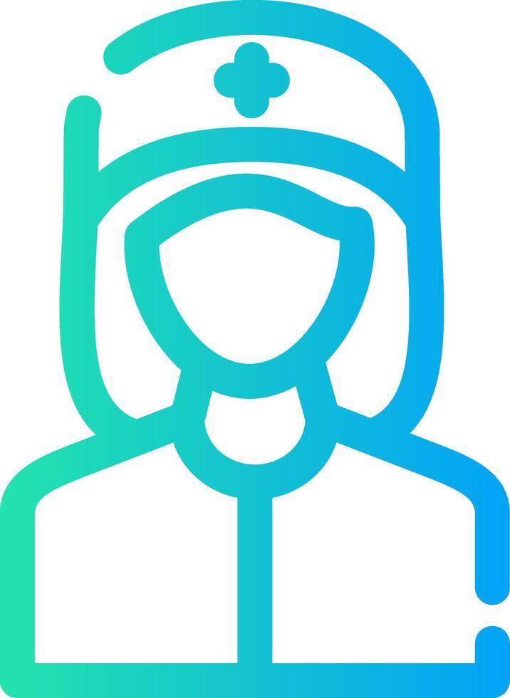 Nurse Creative Icon Design vector