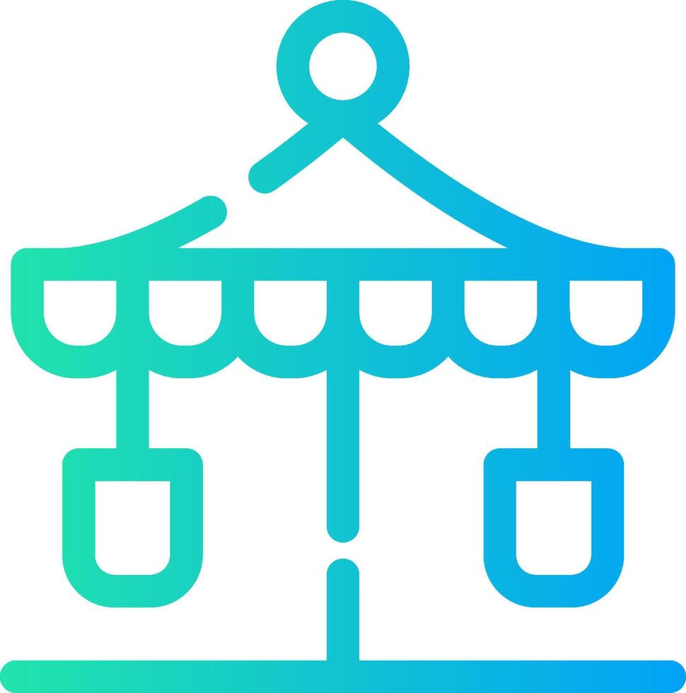 Carousel Creative Icon Design vector