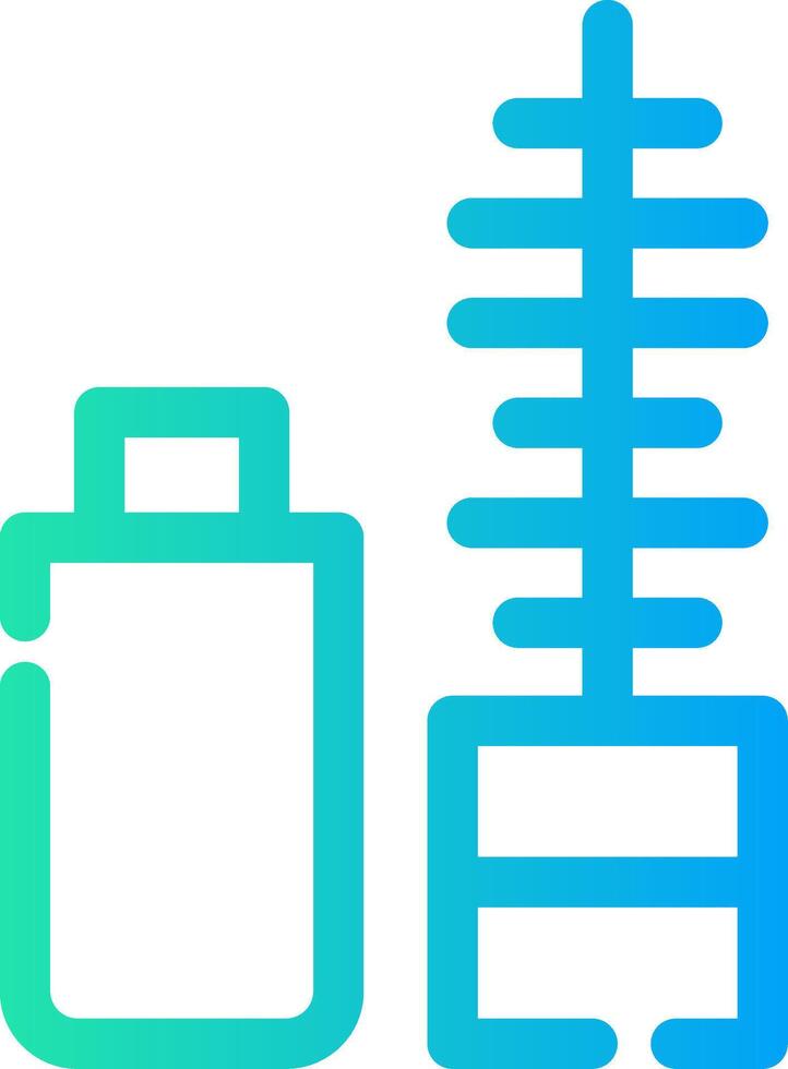 Mascara Creative Icon Design vector