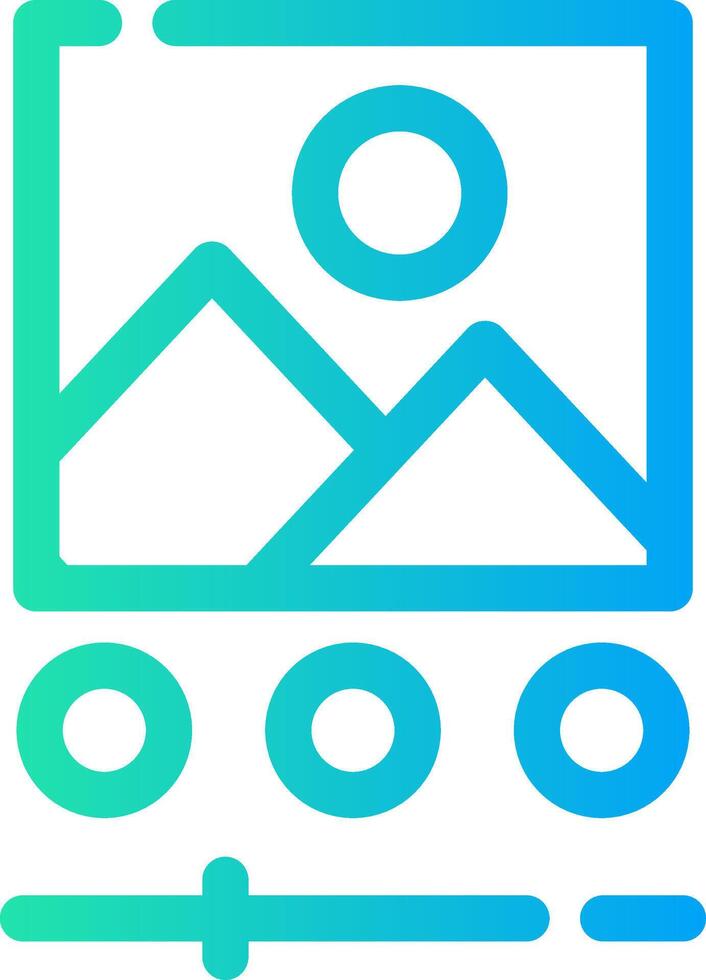 Layout Creative Icon Design vector