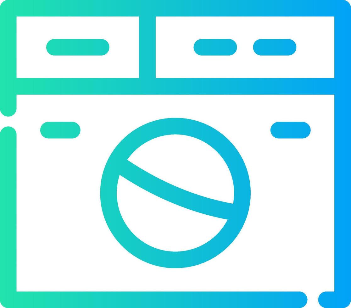Laundry Creative Icon Design vector