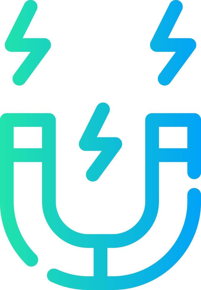Line Different Gradient Design vector