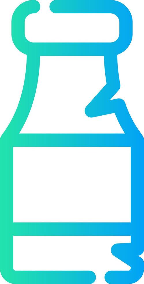 Line Different Gradient Design vector