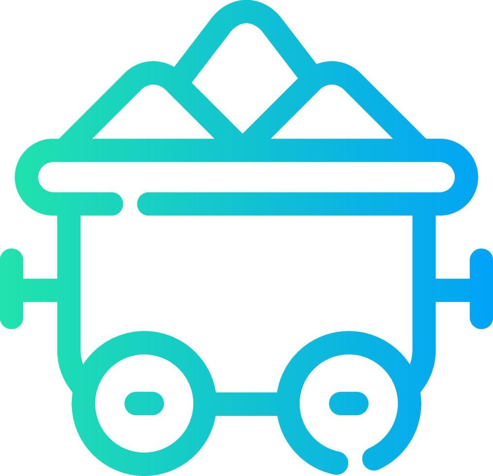 Mining Creative Icon Design vector