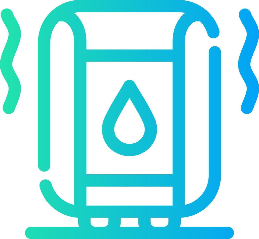 Humidifier Creative Icon Design vector