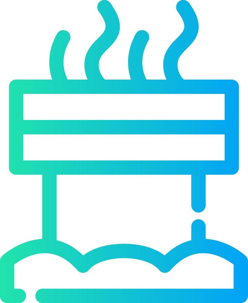 Chimney Creative Icon Design vector