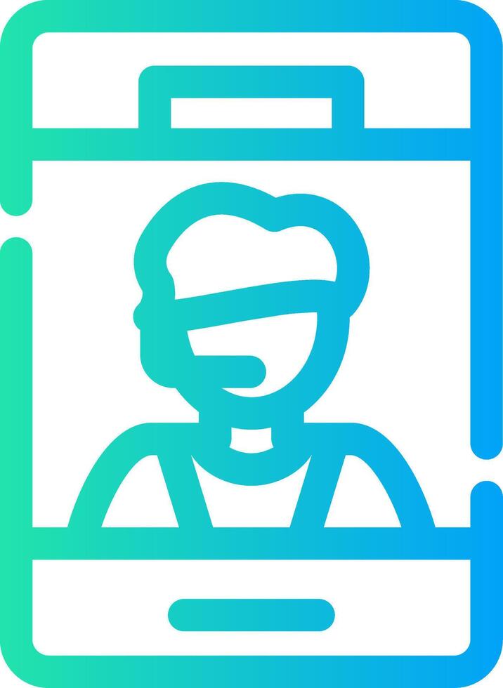 Smartphone Creative Icon Design vector