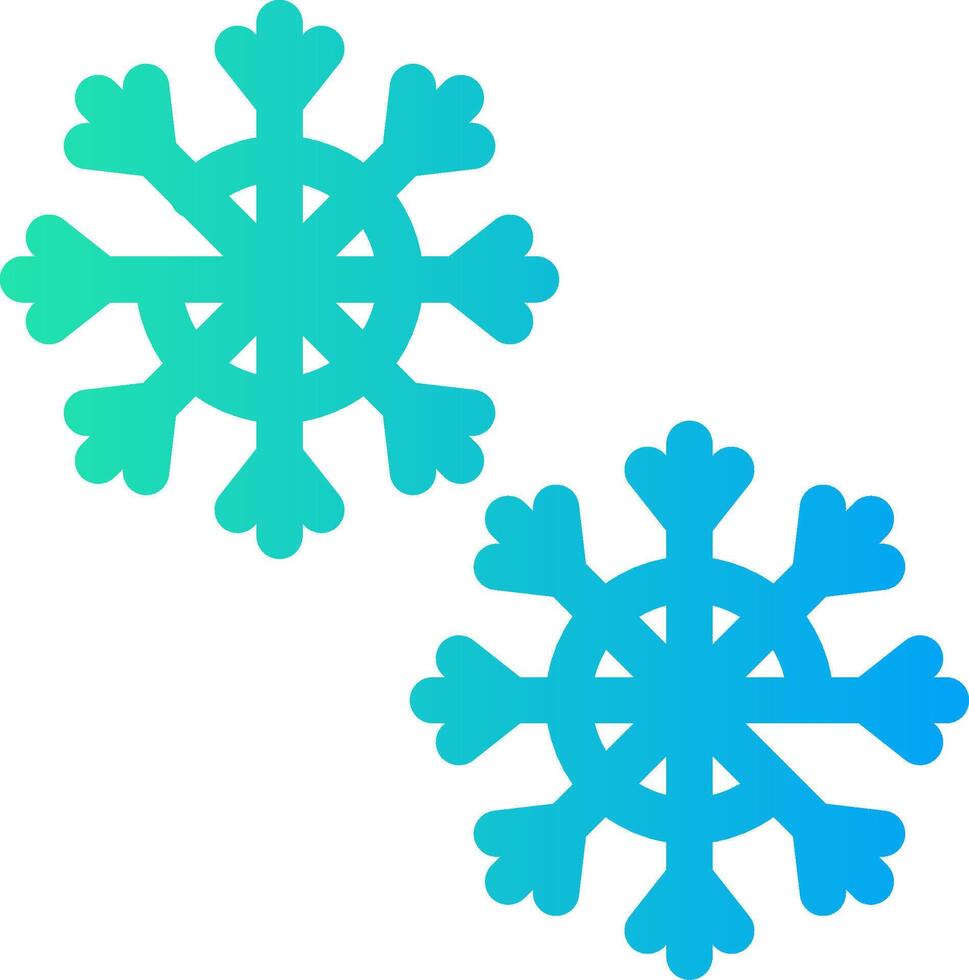 Snowflake Creative Icon Design vector