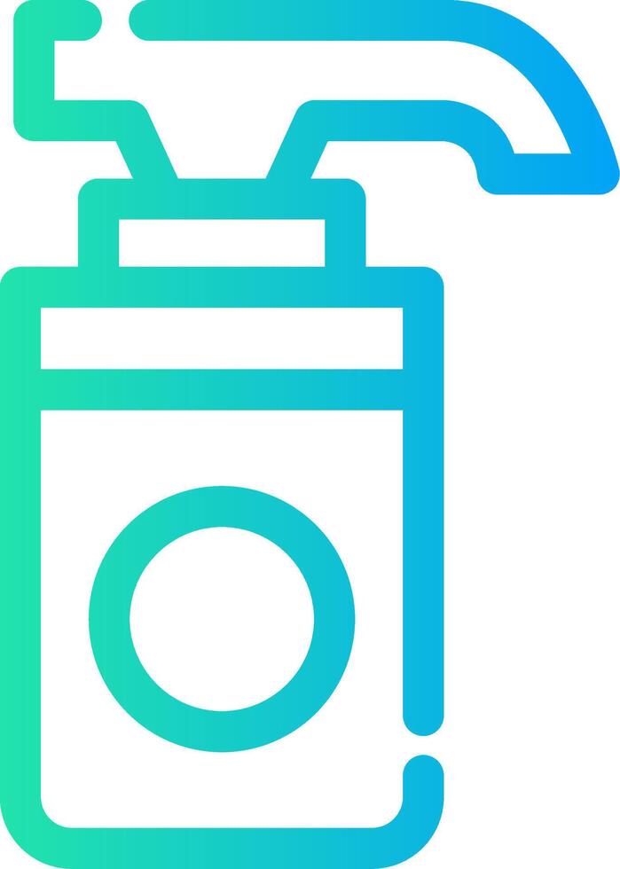Liquid Soap Creative Icon Design vector