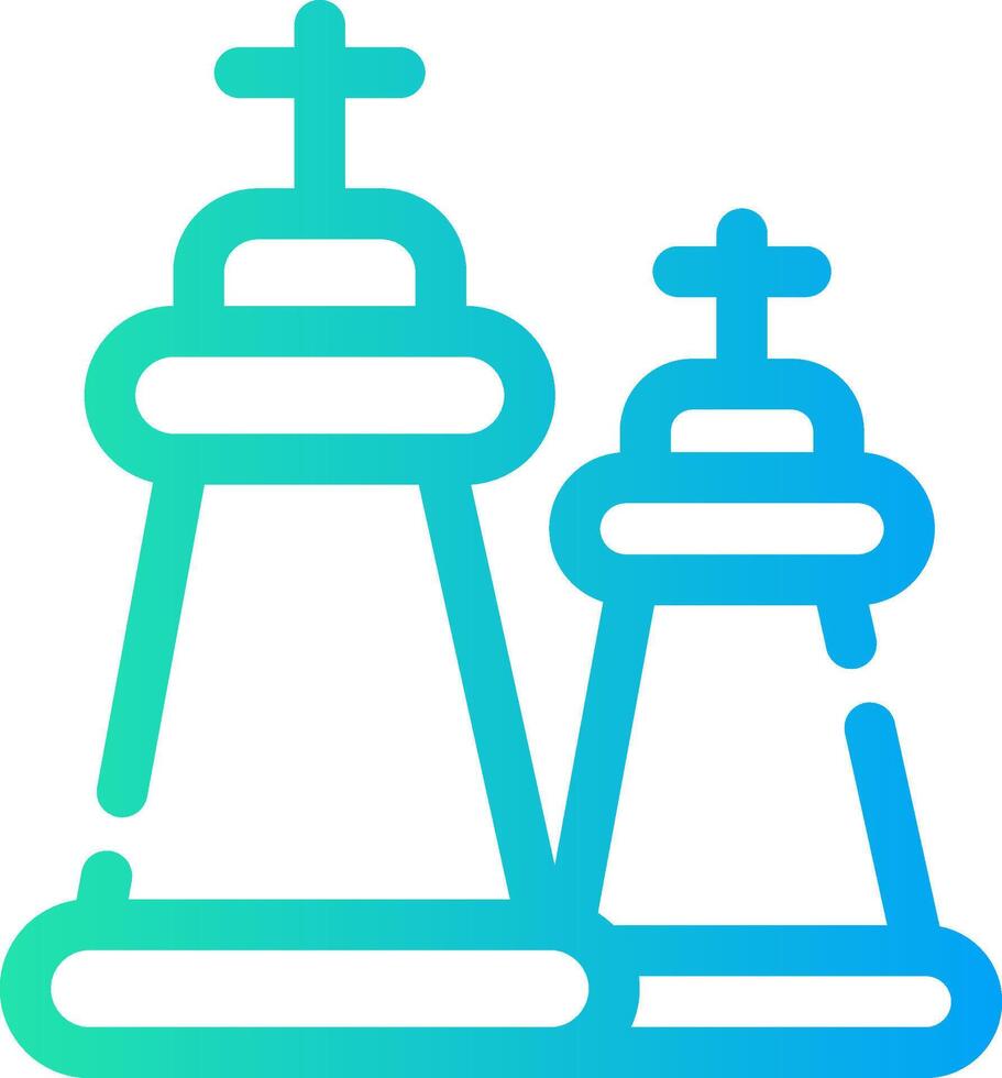 Chess Creative Icon Design vector