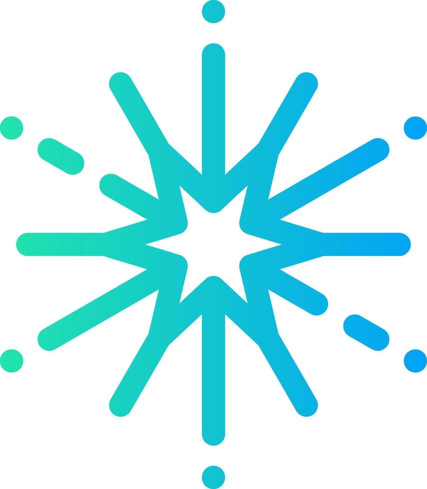 Star Creative Icon Design vector