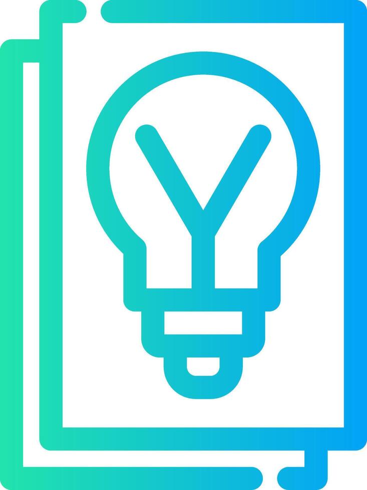 Plan Creative Icon Design vector