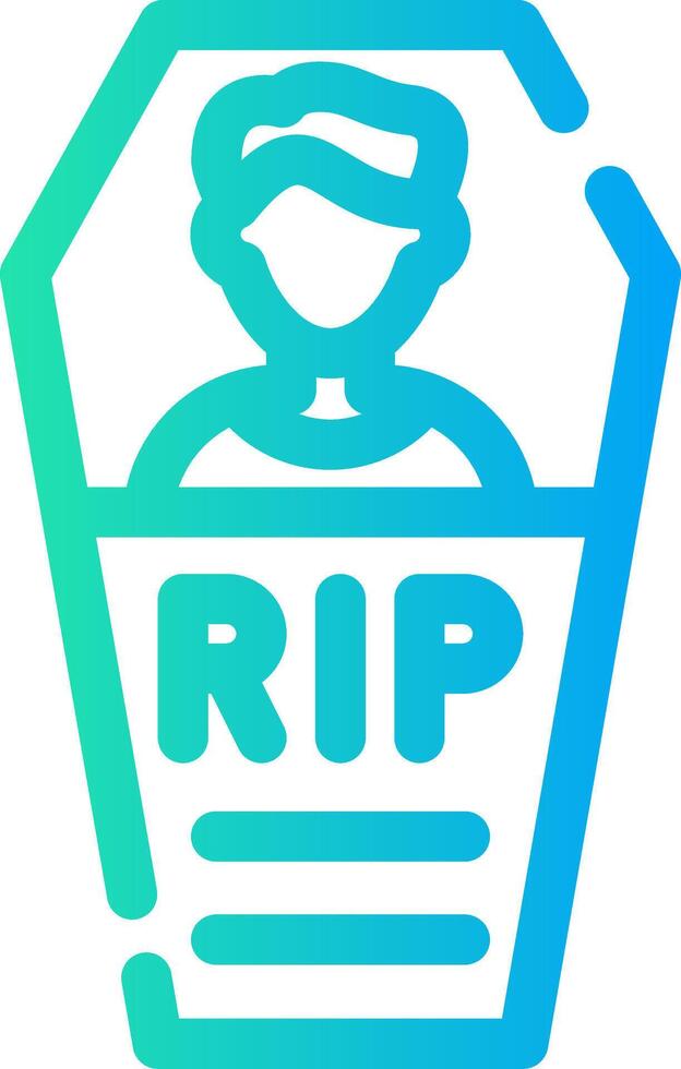 People Coffin Creative Icon Design vector