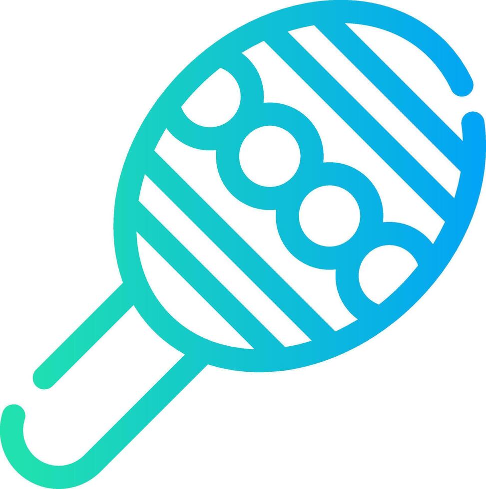 Rattle Creative Icon Design vector