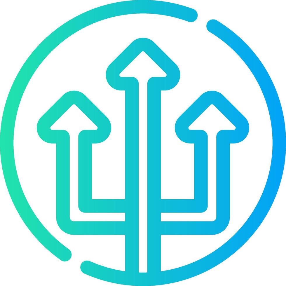 Pathway Creative Icon Design vector