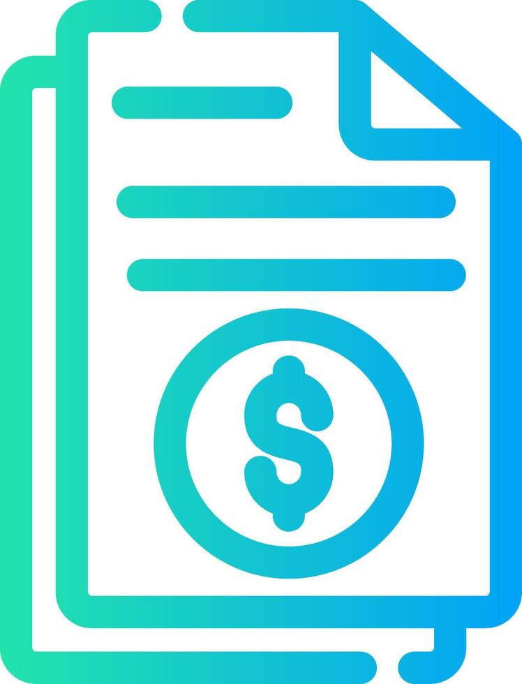 Line Different Gradient Design vector