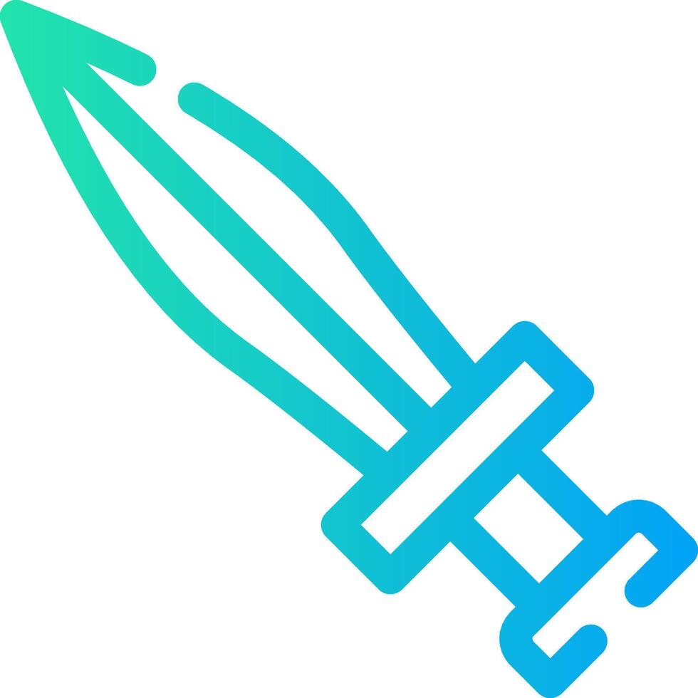 Sword Creative Icon Design vector