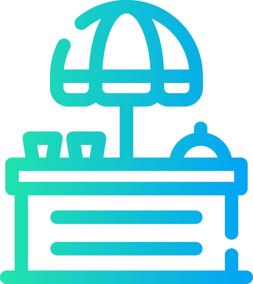 Reception Creative Icon Design vector